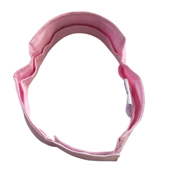 Hope For The Cure Pink Breast Cancer Awareness Sun Visor Hat, One Size - Picture 2 of 5